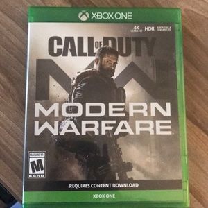 Call of Duty Modern Warfare Xbox one